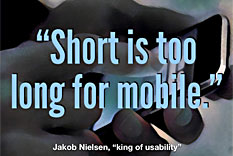 Quotes on writing for mobile