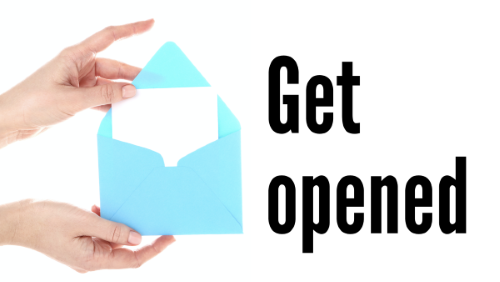 Learn to boost your open rate when you address the envelope