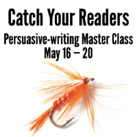 Catch Your Readers — persuasive-writing workshop on May 16