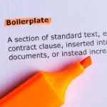 What goes into a press release boilerplate?