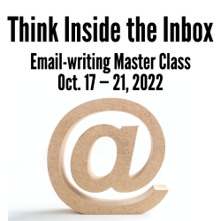 Think Inside the Inbox - Ann Wylie's email-writing workshop on Oct. 17-21